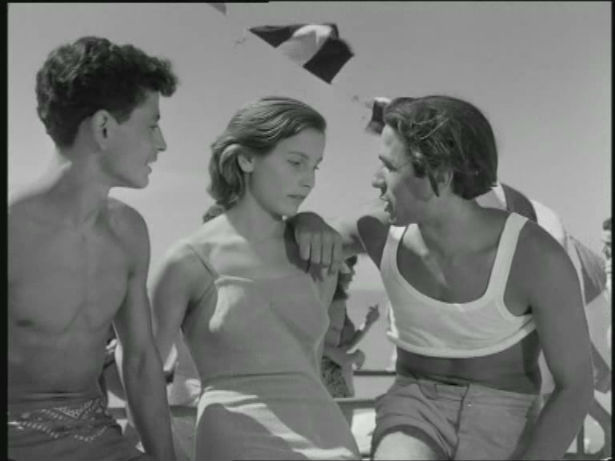 Still from Domenica d’agosto – Sunday in August (Luciano Emmer – 1949)
