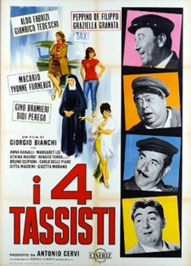 Still from I Quattro Tassisti – The Four Taxi Drivers (Giorgio Bianchi – 1963)